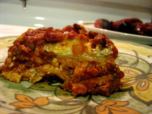 my first lasagna!