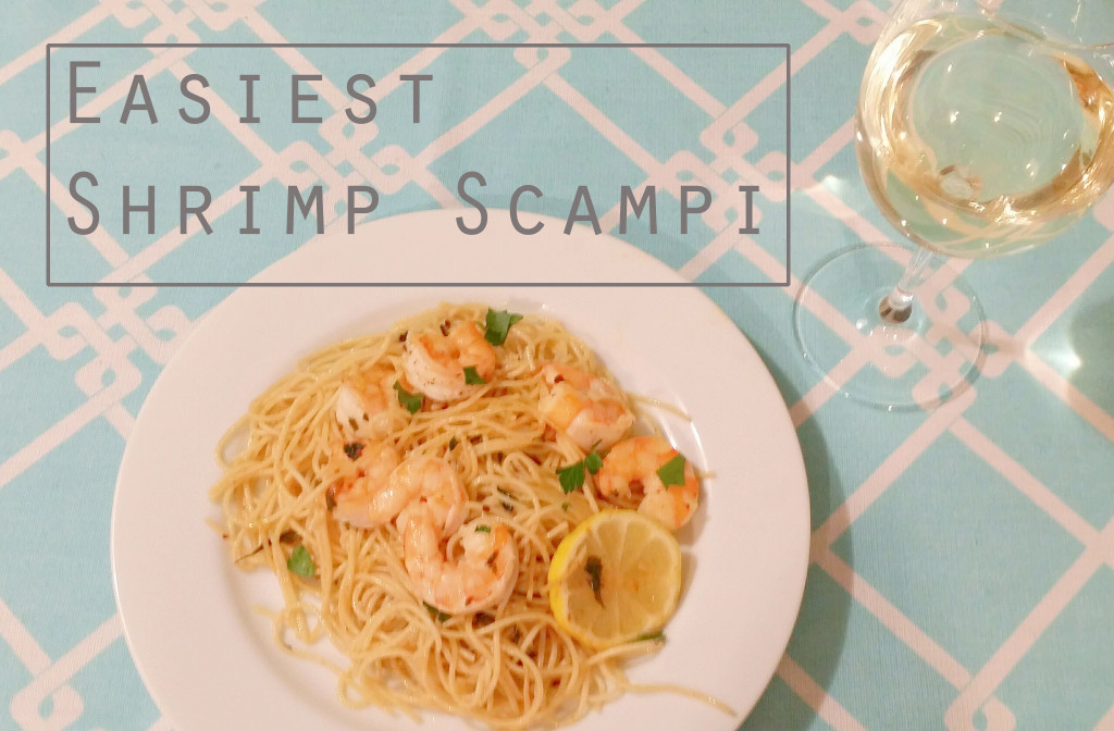 Easiest Shrimp Scampi