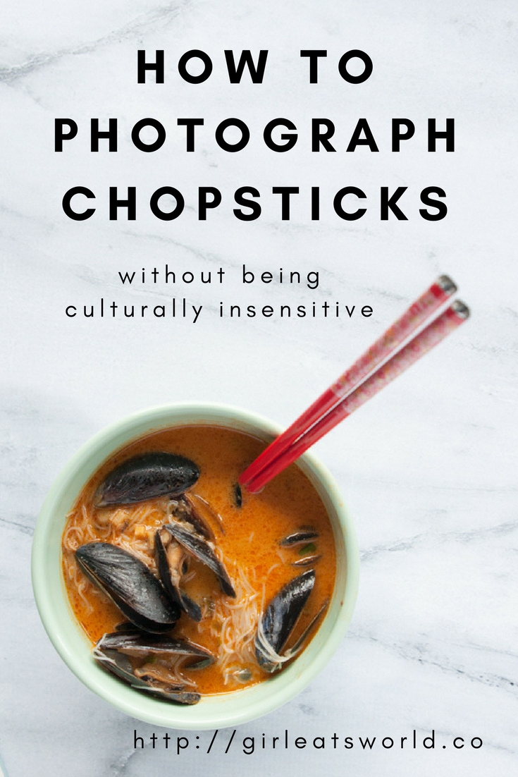 how to photograph chopsticks - Linda Eats World 
