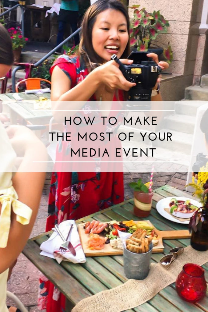 How to Make the Most of Your Media Event