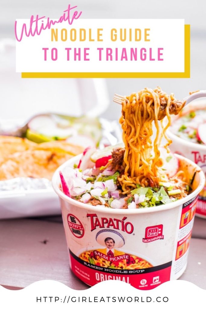 The Ultimate Noodle Guide to the Triangle