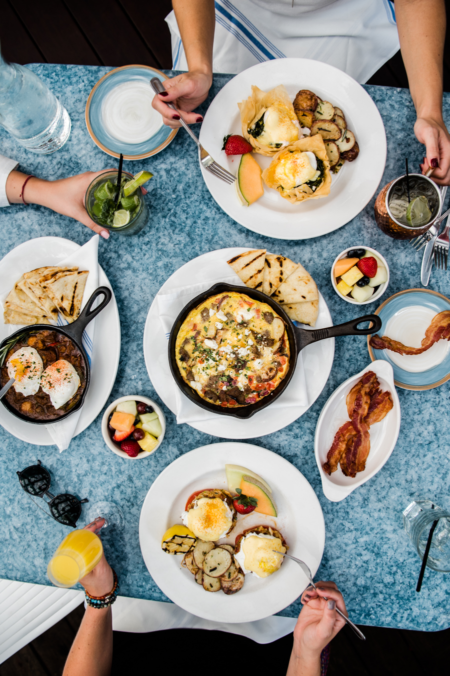 Where to Get Brunch in the Triangle - - Taverna Agora / Linda Eats World 