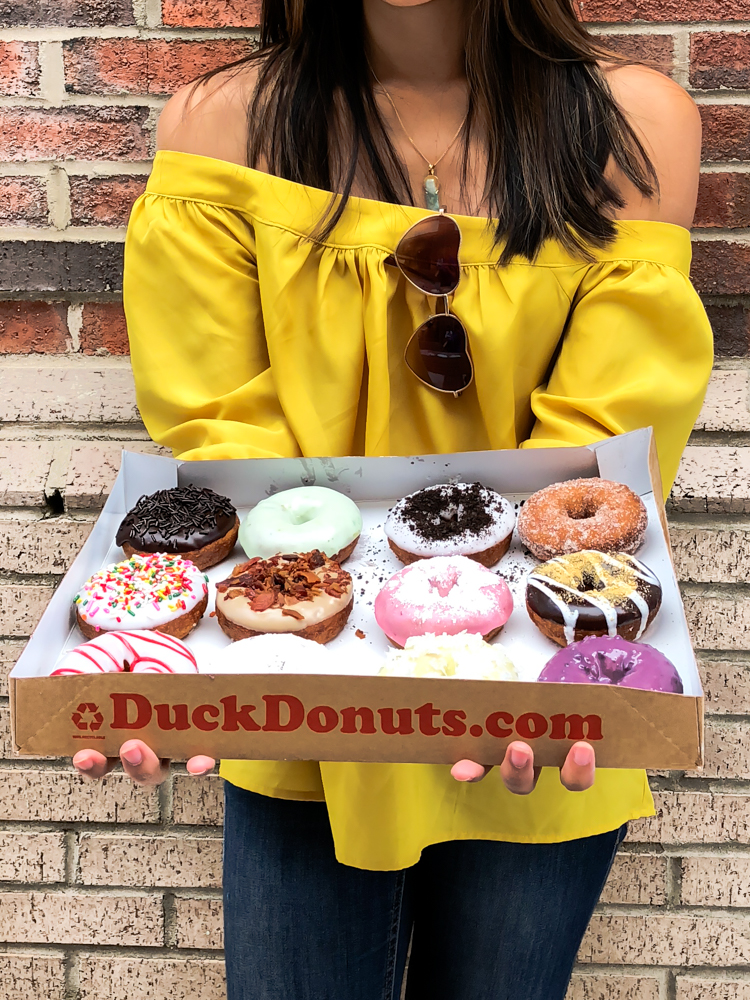 best donuts in the Triangle  /Duck Donuts / Linda Eats World