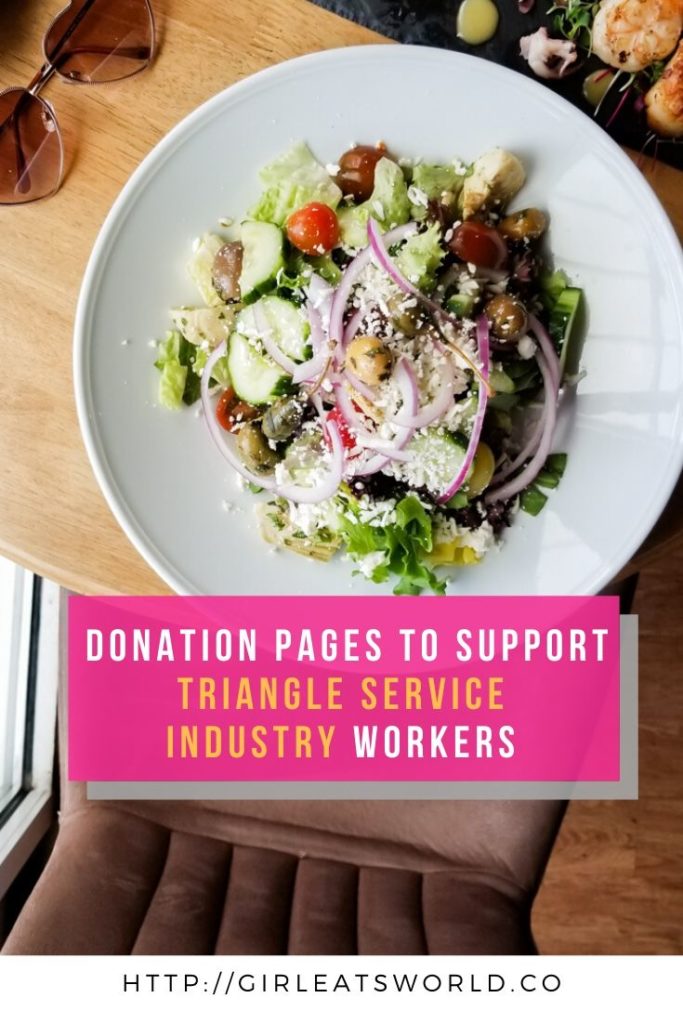 Donation Pages to Support Triangle Restaurants