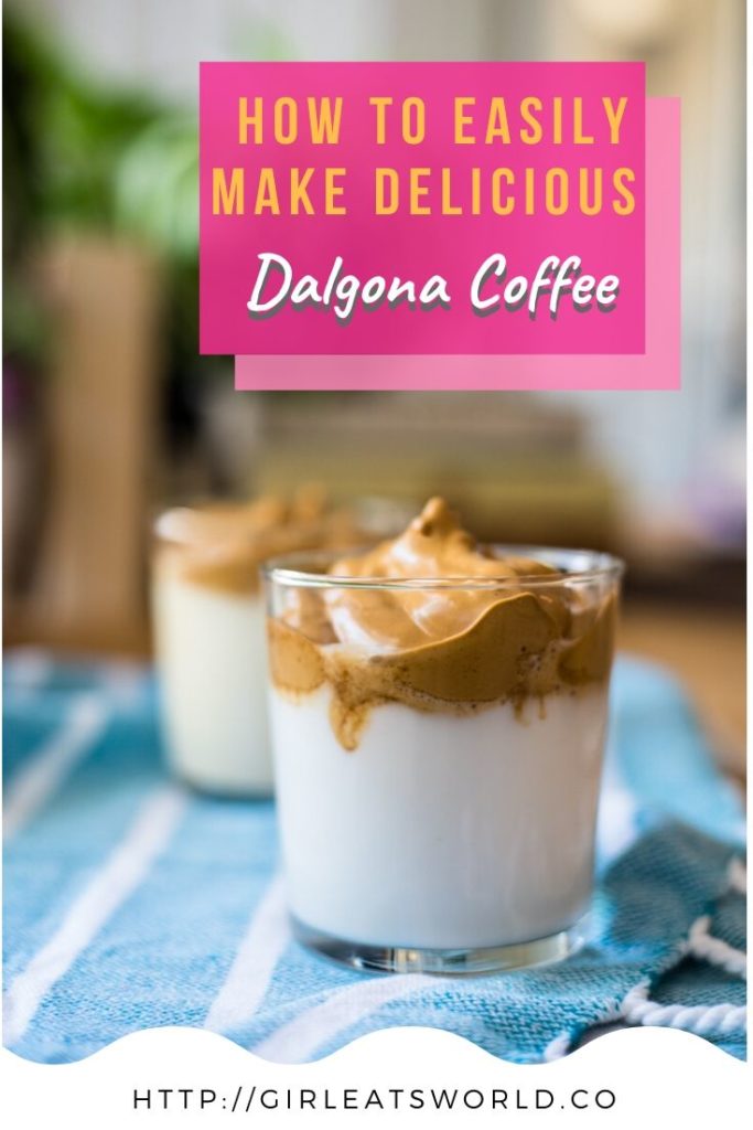 How to Make Dalgona Coffee