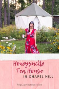 Honeysuckle Tea House in Chapel Hill