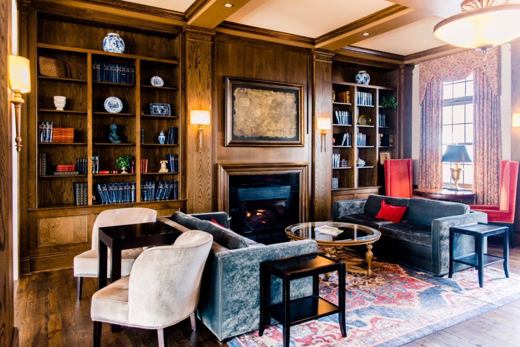 Staycation at The Mayton in Cary // the library