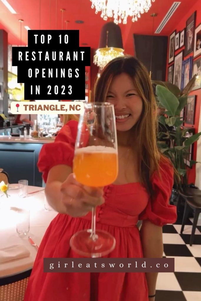 Top 10 Restaurant Openings in 2023 cover photo, photo of Linda holding wine glass 