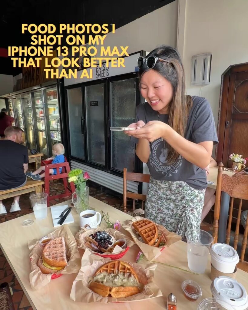 Phone Photos are Better than AI Food Photos
